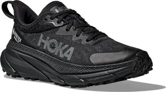 Hoka One One Laufschuh HOKA ONE ONE CHALLENGER 7 GORE-TEX, Damen, Gr. 36,5, schwarz, schwarz, Synthetik, Textil, Schuhe Laufschuh, wasserdichter Trailrunningschuh