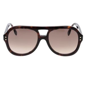 Fendi Five Sisters Aviator Zonnebril - unisex - Accessoires - Bruin - Maat: ONE Size