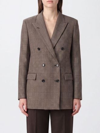 Tagliatore Blazer doppiopetto in lana e cashmere con motivo pied-de-poule