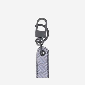 Montblanc Mens Keyring Extreme 3.0 Lavender Grey Leather Wallets & Cardholders