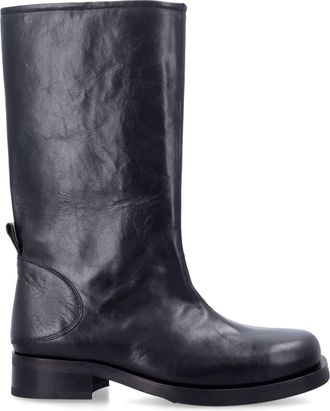 Our Legacy Haul Camion Smooth Leather Mid-Calf Boots