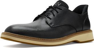 Cole Haan Mansfield Grand Plain Toe Quick-on Mens Shoes Black/Angora : 10.5 D - Medium, Leather