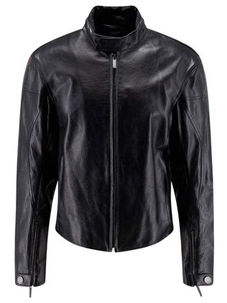 Gucci Black Regular Solid Jacket