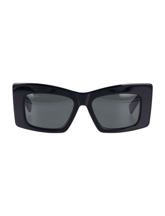 Gucci Black Shield Sunglasses