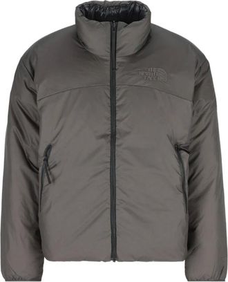 The North Face Giacca Reversibile Pertex Nuptse - - Sport - Uomo - Grigio - XL