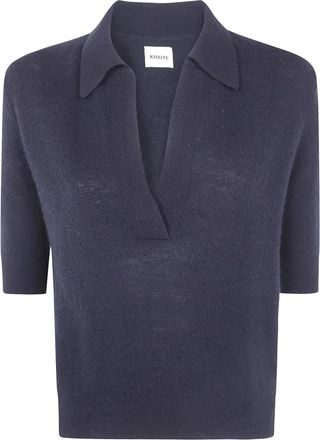 Khaite Cashmere Truien - Dames - Cashmere truien - Blauw - XL - Truien & Vesten