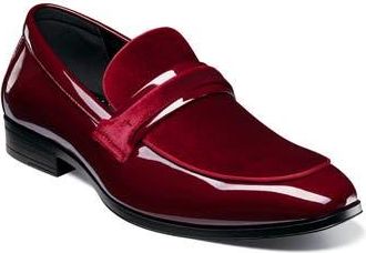 Stacy Adams Spratley Saddle Loafer in Burgundy at Nordstrom Rack, Size 11.5