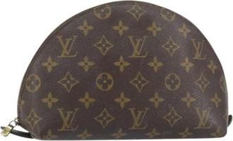 Louis Vuitton Pre-owned Vintage Canvas Clutch - Dames - Vintage Clutch - Bruin - ONE Size - Vintage