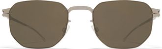 Mykita Bijan 919 Mens Sunglasses Silver Size 50