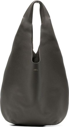 A.P.C. Le Neige Schoudertas - Dames - Schoudertassen - Grijs - ONE Size - Leer - Tassen