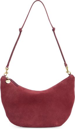 Clare Vivier Lune Shoulder Bag in Current Suede at Nordstrom