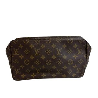 Louis Vuitton Brown Leather Pouch Wash Bag (Pre-Owned)