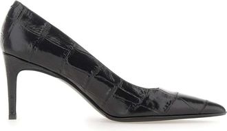 Sergio Levantesi Grace 56 Pump - Dames - Pumps - Zwart - 40 EU - Leer - Schoenen