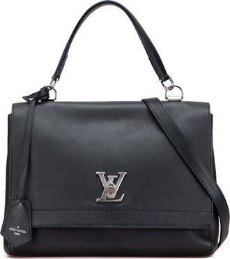 Louis Vuitton Pre-owned Womens Leather Top Handle Bag - Black - One Size