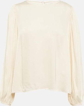 Velvet Leila satin top