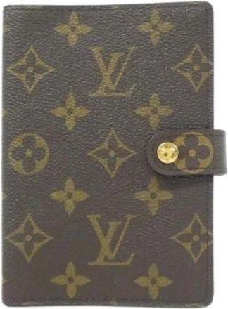 Louis Vuitton Pre-owned Wallets, male, Brown, Size: ONE SIZE Pre-owned Monogram Agenda PM Organizer