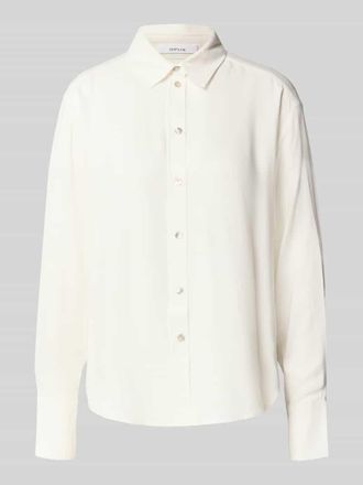 OPUS Hemdbluse mit Knopfleiste Modell Fahla in Ecru, Gr&ouml;&szlig;e 36