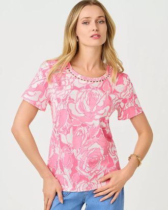 Lilly Pulitzer Clairmont Pearl Knit Top