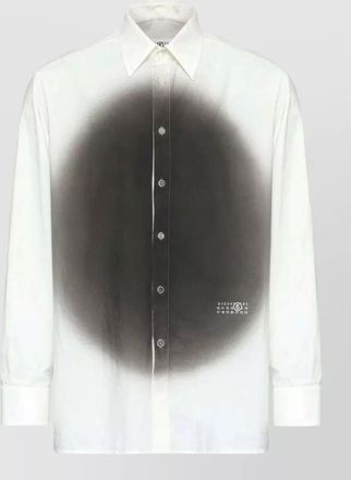 Maison Margiela long sleeve shirt graphic print collar