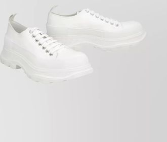 Alexander McQueen canvas low-top sneakers