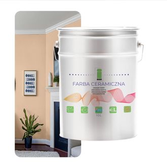 OEM Pintura Cer&aacute;mica Para Paredes, Lavable, En Polvo, 10 L, Resistente A Las Manchas