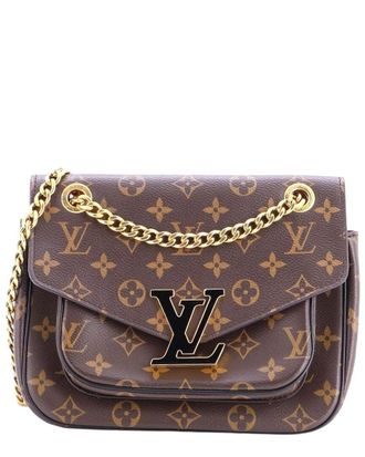 Louis Vuitton Brown Monogram Canvas Passy (Authentic Pre-Loved)