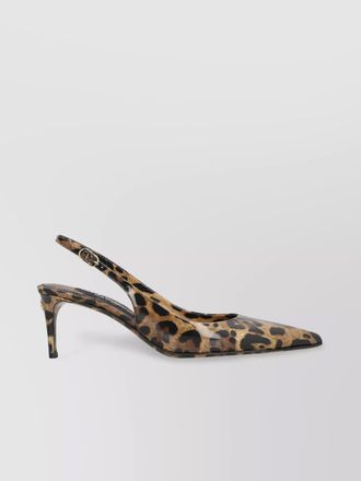 Dolce & Gabbana leather slingback pumps