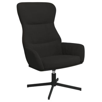Nova Sill&oacute;n De Relax De Terciopelo Negro Vidaxl