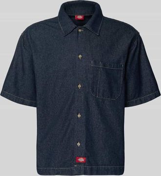 Dickies Relaxed Fit Jeanshemd mit Brusttasche in Jeansblau, Gr&ouml;&szlig;e XXL