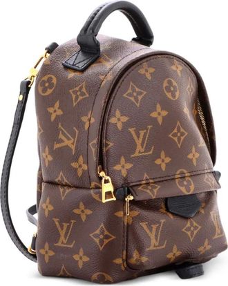 Louis Vuitton Palm Springs Monogram Canvas Mini backpack - Bruin