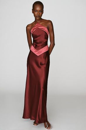 Reformation Jillian 100% Silk Maxi Dress