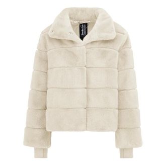 Bomboogie Mantella in ecopelliccia - - Jackets - Donna - Beige - M