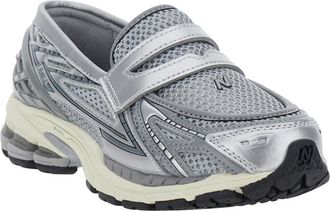 New Balance Unisex Sneakers Lifestyle Metallic Leather-Textile Trainers Leather/textile