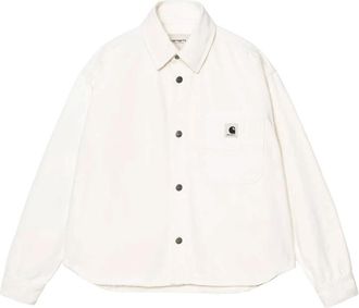Carhartt Work in Progress Georgia Shirt Jacket - Dames - Zomerjassen - Beige - M - Katoen - Jassen