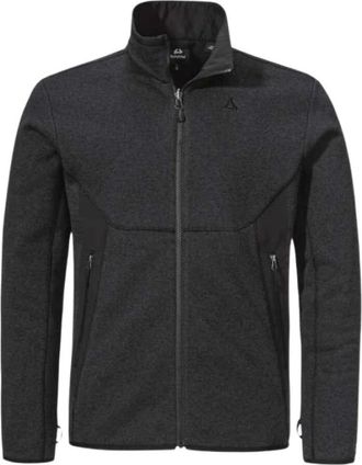 Sch&ouml;ffel Klassieke Fleece Jas - Heren - Jassen - Zwart - Maat: 5XL Fleece