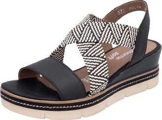 Remonte Riemchensandale, Sommerschuh, Bequemschuh mit Muster
