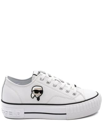 Karl Lagerfeld Ikon Kampus Max sneakers - Wit