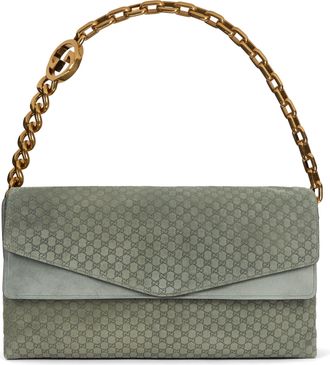 Gucci Womens Shoulder Bag Light Blue Calfskin Calf Skin Handbags Hand