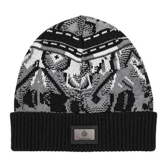 Carlo Colucci Gebreide muts - unisex - Accessoires - Veelkleurig - Maat: ONE Size Katoen
