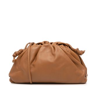 Bottega Veneta Pouch Gerimpelde Top Clutch