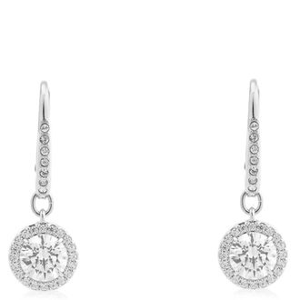Swarovski Constella Drop Hoop Earrings