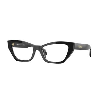 Versace Glasses, female, Black, Size: 54 MM Stylish Eyeglasses