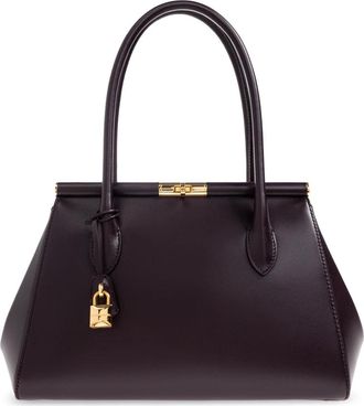 Dolce & Gabbana Schoudertas Marlene - Dames - Schoudertassen - Rood - ONE Size - Leer - Tassen