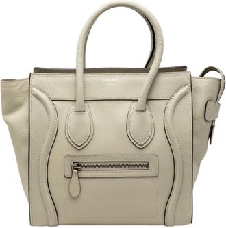 Celine Pre-owned Celine Micro Leather Luggage Tote Ladies 8RTG58QF00701CPL