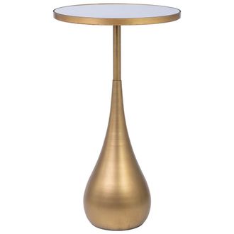 Wanderlust Deco Mesa auxiliar de metal 35x35x61.5h cm