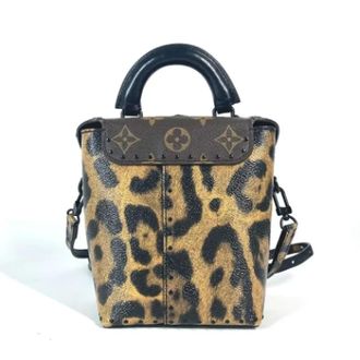 Louis Vuitton Pre-owned Vintage Canvas Vanity Bag - Dames - Pre-owned - Veelkleurig - Maat: ONE Size
