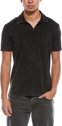 John Varvatos Bodhi Marble Wash Polo Short