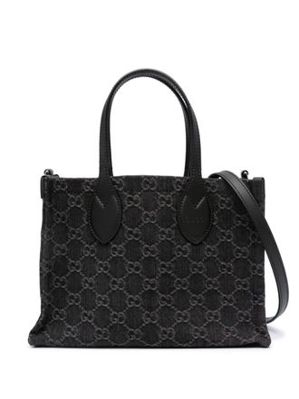 Gucci medium Ophidia GG tote bag - Black