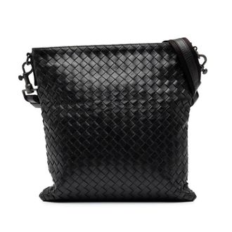 Bottega Veneta Pre-owned Bottega Veneta Nappa Intrecciato VN Crossbody Unisex PPYU8R1RGWQ2II57