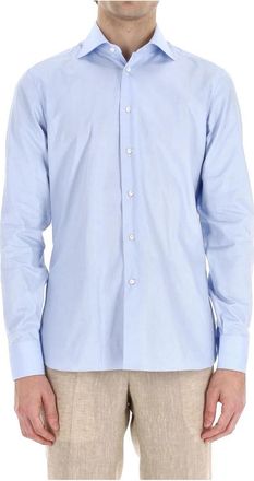 Borriello Casual Overhemden - Heren - Casual Overhemden - Blauw - 2XL - Overhemden